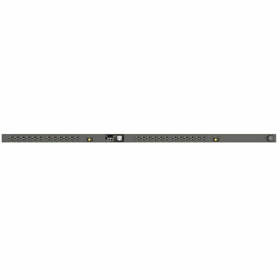 Vertiv Geist Switched Rack PDU with Next-Generation IMD - 0U| 30A| 120V| (24) NEMA 5-20R Receptacles| 2.8kW Power Capacity| NEMA L5-30P Plug| VP5N30A5