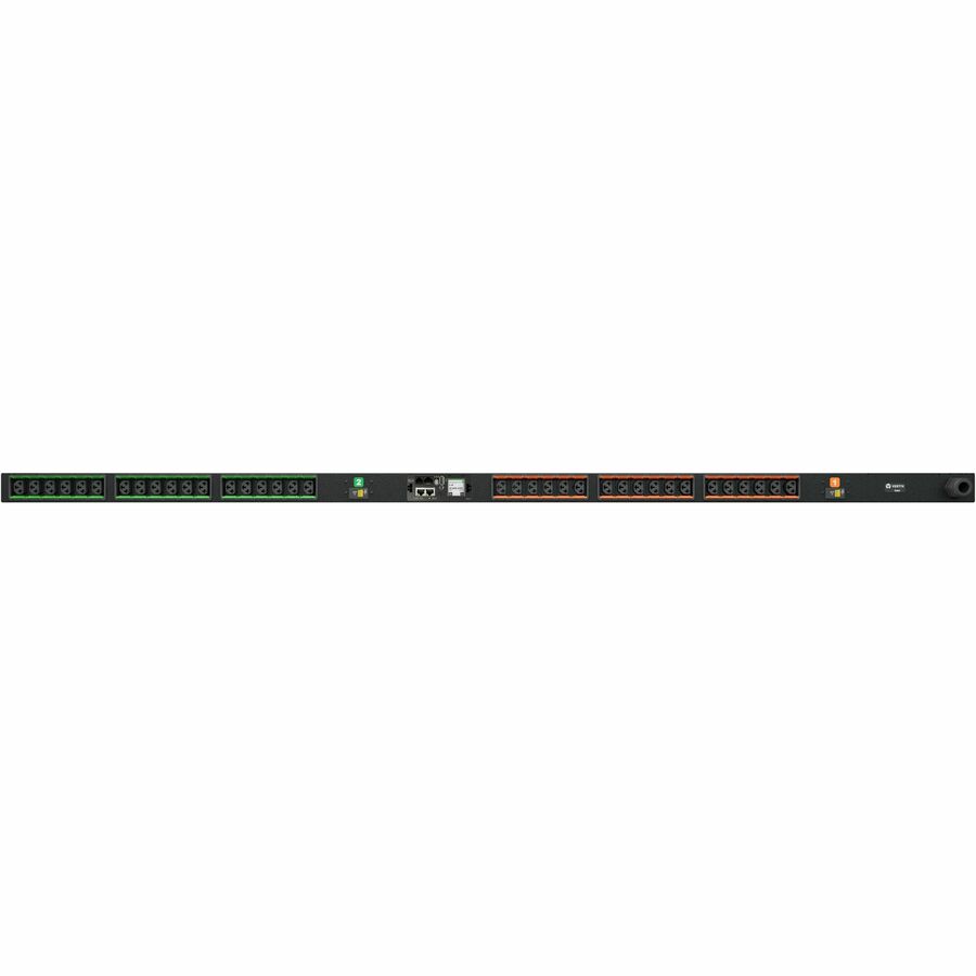 Vertiv Geist Switched Rack PDU with Next Generation IMD - 0U| 30A| 208V DELTA| (30) U-Lock C13 and (6) U-Lock C19| L15-30P Plug| 8.6kW| VP7N30AM