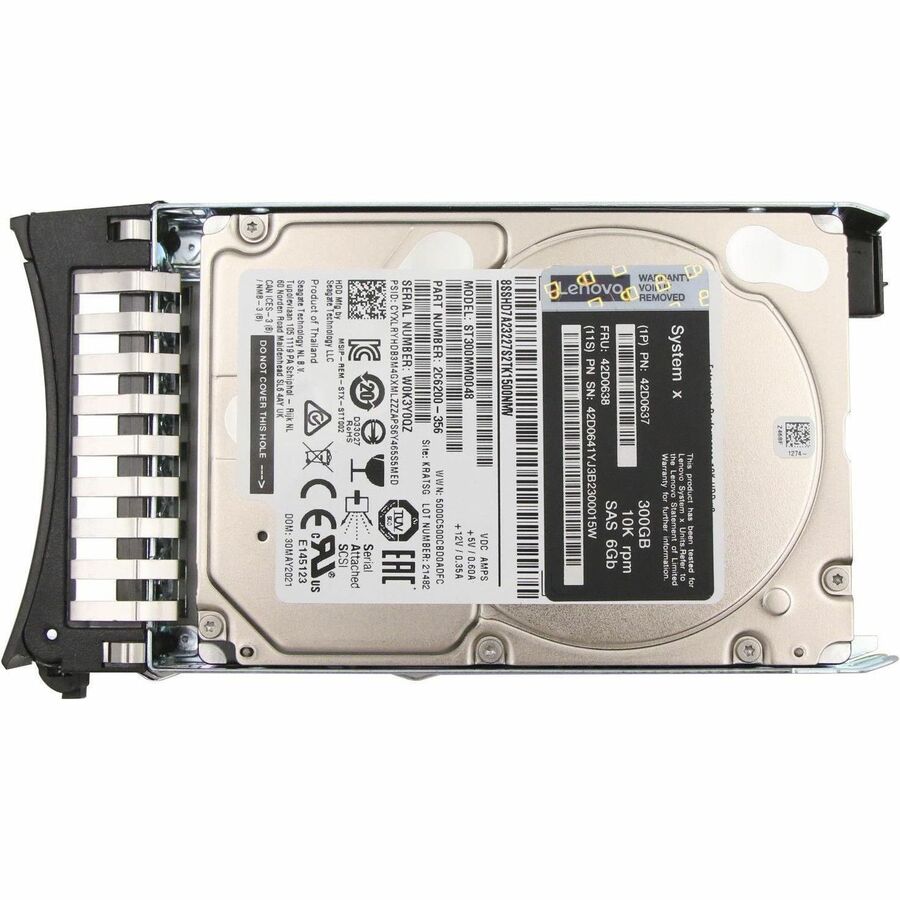 LENOVO DCG SOURCING 300 GB Hard Drive - 2.5" Internal - SAS (6Gb/s SAS)