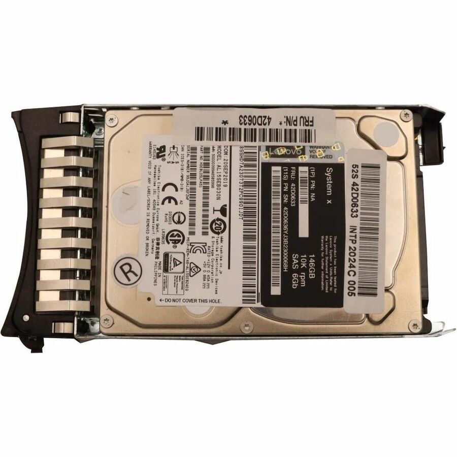 LENOVO DCG SOURCING 146 GB Hard Drive - 2.5" Internal - SAS (6Gb/s SAS)