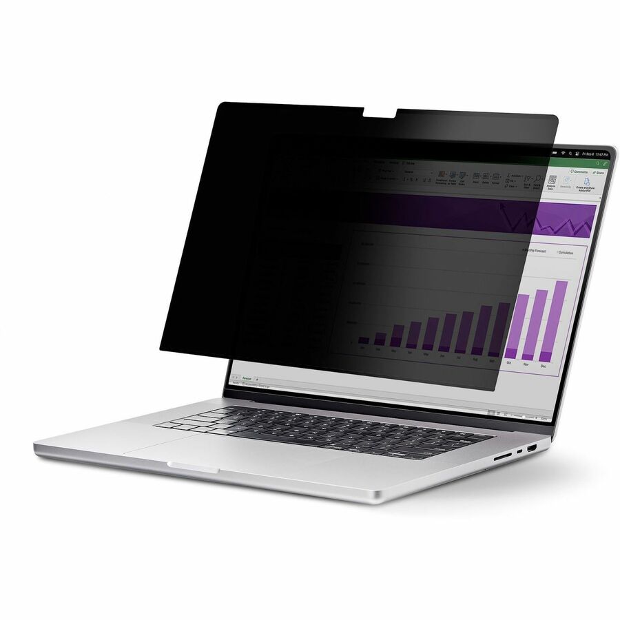 StarTech 16-inch MacBook Pro M1 M2 M3 M4 Magnetic Laptop Privacy Screen, Reversible Anti-Glare Matte,Glossy Sides, Privacy Filter