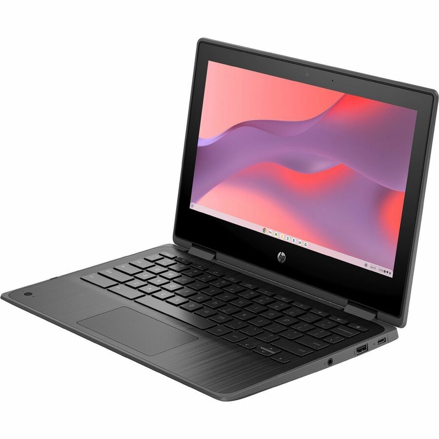 HP Pro x360 Fortis 11 G3 J 11.6" Touchscreen Convertible Chromebook - HD - 60 Hz - Intel Celeron N5100 - 8 GB - 64 GB Flash Memory - Jack Black