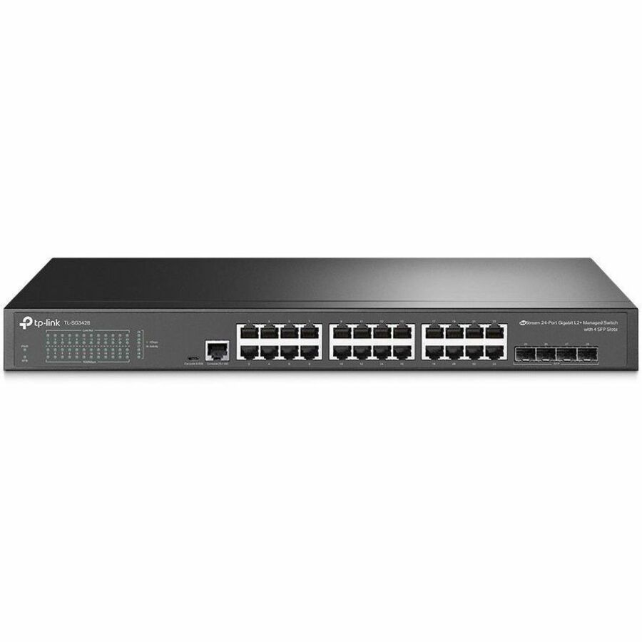 Omada 24-Port Gigabit L2+ Managed Switch with 4 SFP Slots