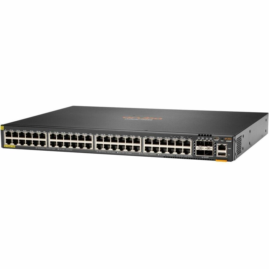 HPE CX 6200F 48G Class 4 PoE 4SFP+ 370W Switch