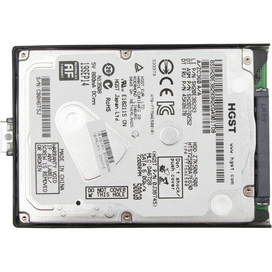 Lenovo 500 GB Hard Drive - 2.5" Internal - SATA (SATA/600)