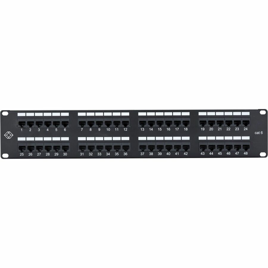 Black Box Connect CAT6 Punchdown Patch Panel - Unshielded