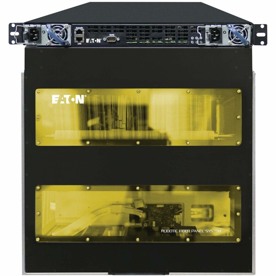 Eaton Robotic Fiber Panel System - 512 Singlemode LC Fiber Ports