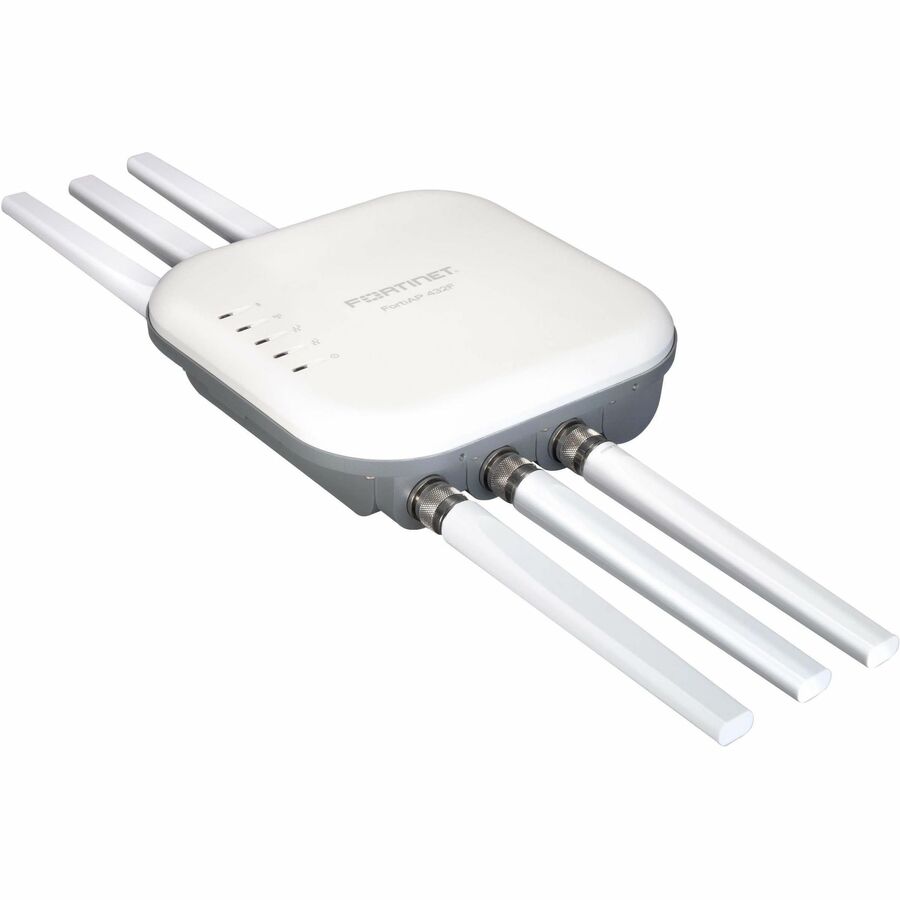 Fortinet FortiAP 432F Dual Band Wi-Fi 6 IEEE 802.11a/b/g/n/ac/ax/d/h/i/k/r/v/w/u/e/j 3.47 Gbit/s Wireless Access Point - Indoor/Outdoor