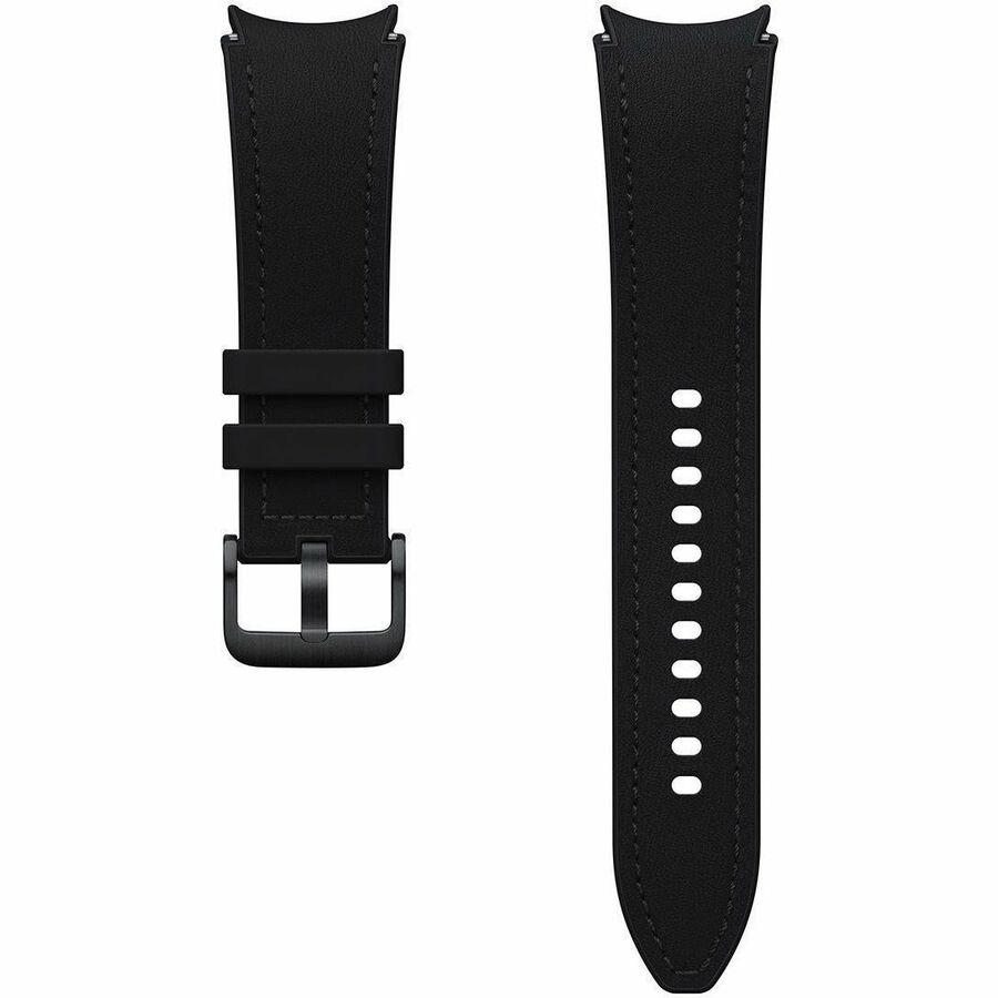 Samsung Galaxy Watch Hybrid Eco-Leather T-Buckle Band, M/L, Black