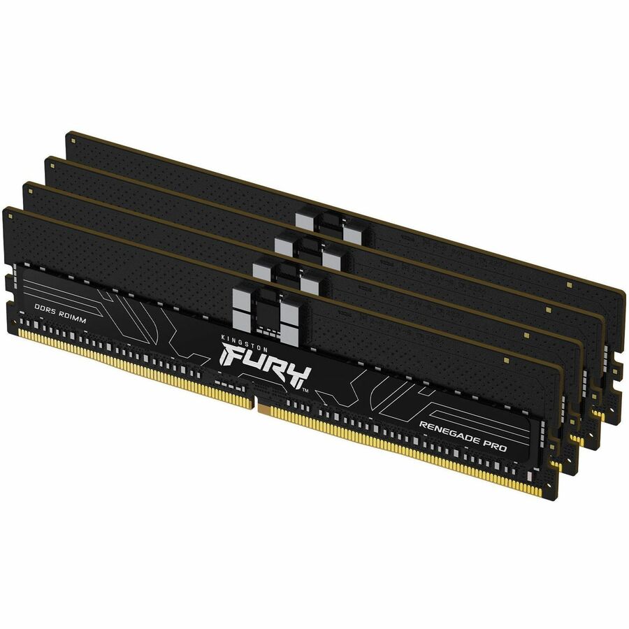 Kingston 128GB (4 x 32GB) DDR5 6400MT/s CL32 FURY Renegade Pro RDIMM Black EXPO