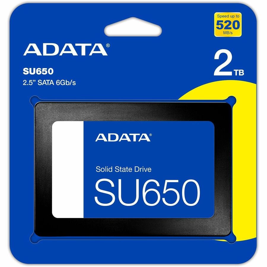 Adata Ultimate SU650 ASU650SS-2TT-R 2 TB Solid State Drive - 2.5" Internal - SATA (SATA/600)