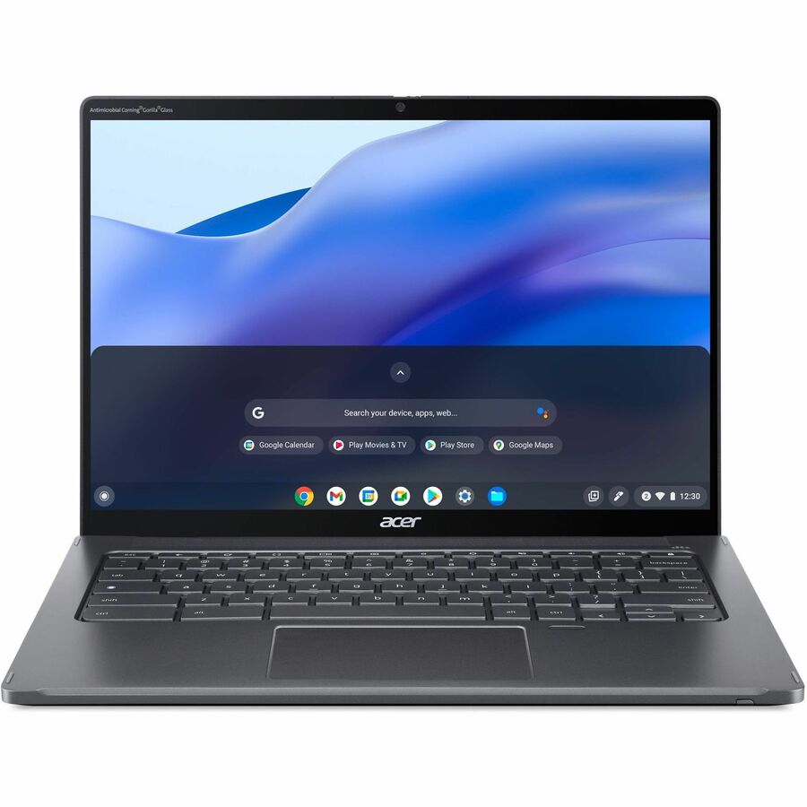 Acer Chromebook Plus Spin 714 CP714-1H CP714-1H-54UB 14" Touchscreen Convertible 2 in 1 Chromebook - WUXGA - 60 Hz - Intel Core Ultra 5 115U - 8 GB - 256 GB SSD - English (US) Keyboard - Iron