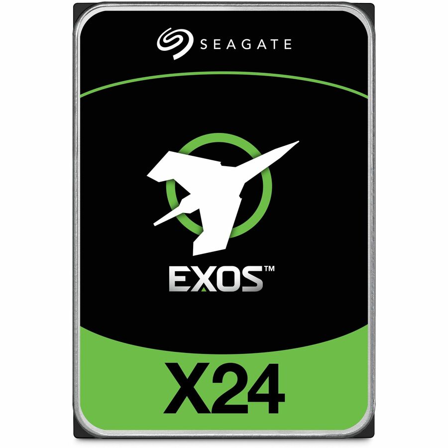 Seagate Exos X24 ST20000NM007H 20 TB Hard Drive - 3.5" Internal - SAS (12Gb/s SAS) - Conventional Magnetic Recording (CMR) Method