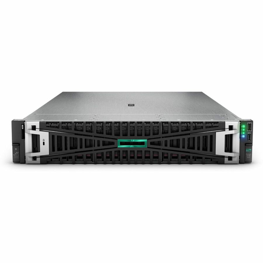 HPE SMART CHOICE ProLiant DL380 G11 2U Rack Server - 1 x Intel Xeon Gold 6526Y 2.8 GHz - 128 GB RAM - NVMe Controller