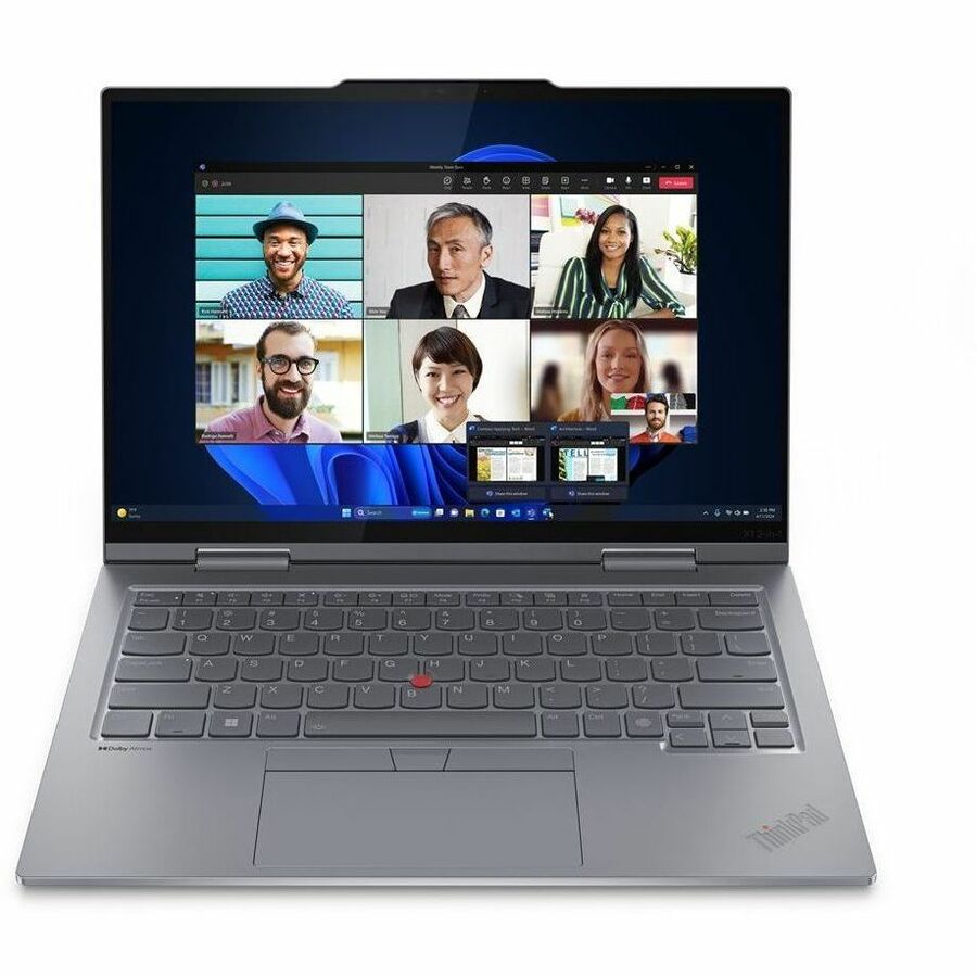 Lenovo ThinkPad X1 Gen 9 21KE005MUS 14" Touchscreen Convertible 2 in 1 Notebook - WUXGA - 60 Hz - Intel Core Ultra 7 155U - Intel Evo Platform - 16 GB - 1 TB SSD - English Keyboard - Gray