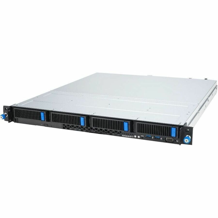 Asus RS300-E12-RS4-1G4 Server Barebone System - 1U Rack-mountable - Socket LGA-1700 - 1 x Processor Support - Intel Xeon