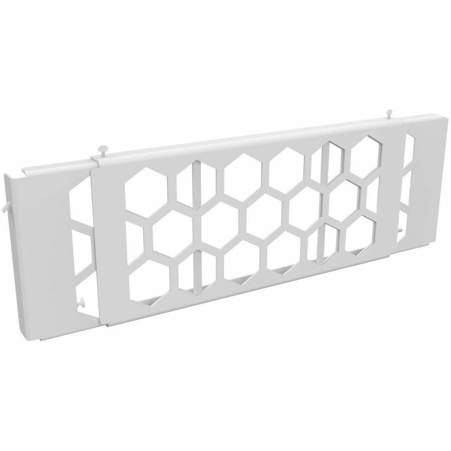 Ortronics MM20 Horizontal 4-Post Front to Rear Rack Cable Manager - White