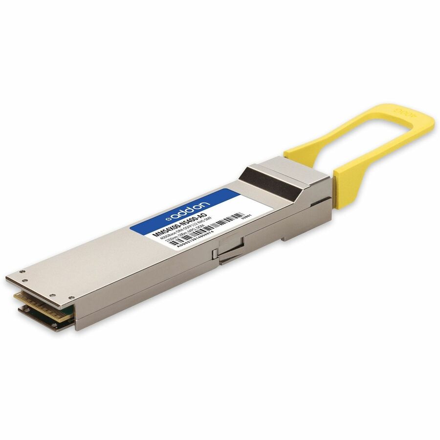 AddOn Mellanox MMS4X00-NS400 Compatible TAA 400GBase-DR4 PAM4 OSFP112 RHS Transceiver (SMF, 1310nm, 500m, MPO, DOM, CMIS 5.0)