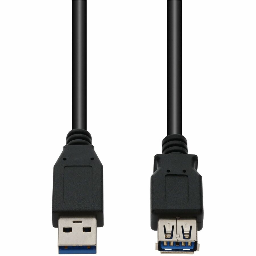 AddOn 10ft USB A 3.0 (Male) to USB A 3.0 (Female) Black Cable, 5Gbps