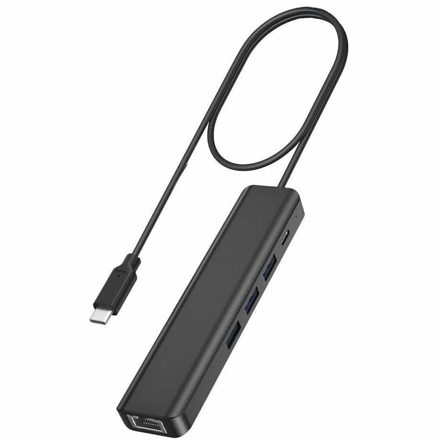 4XEM USB 3.0 5-in-1 Ethernet, USB-A and USB-C Docking Station with Power Delivery and 2FT extended cable