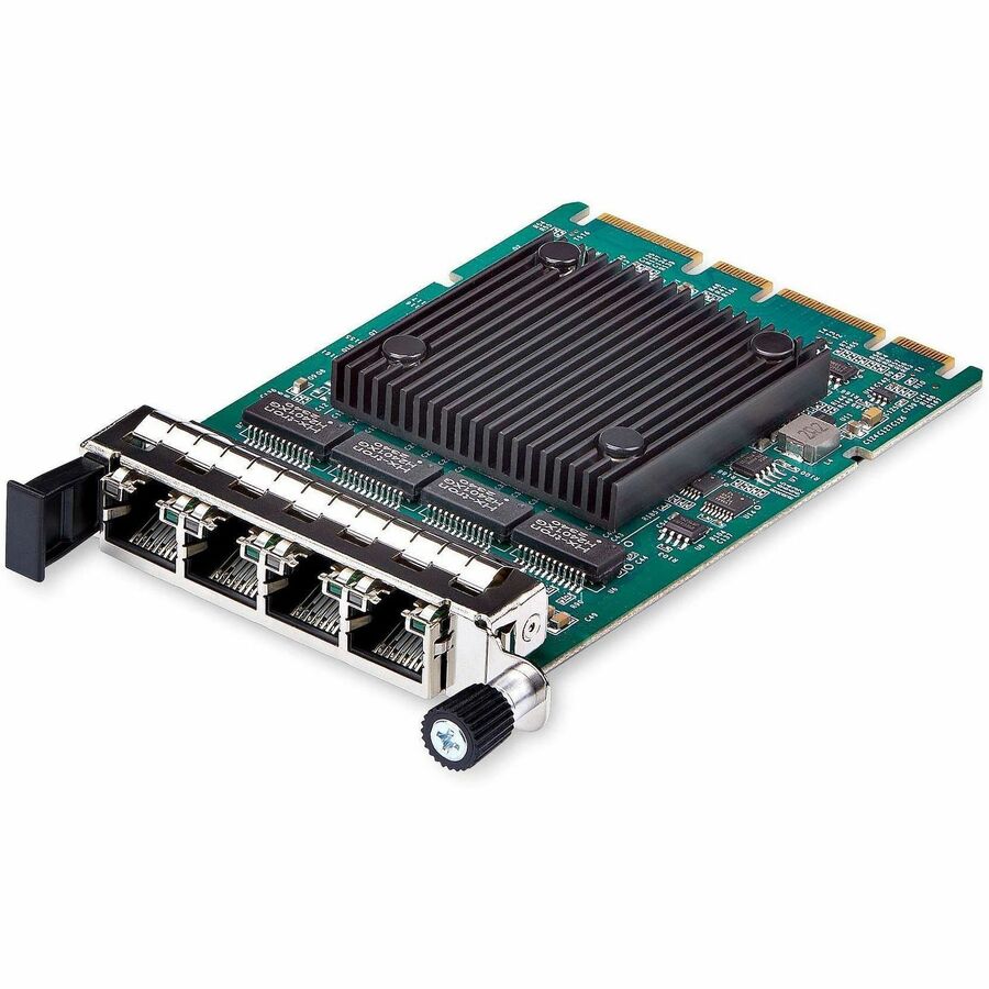 StarTech 4-Port RJ45 Gigabit OCP 3.0 Server Network Card w/Intel® I350, SFF 4C+/PCIe 3.0/PXE/VLAN/9K Jumbo, Multi-Speed Ethernet NIC
