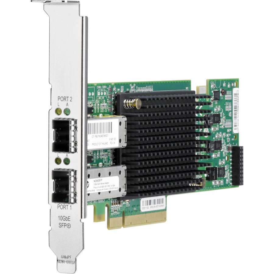 Hewlett Packard Enterprise Replacement Parts Business NC552SFP 10Gb 2-port Ethernet Server Adapter