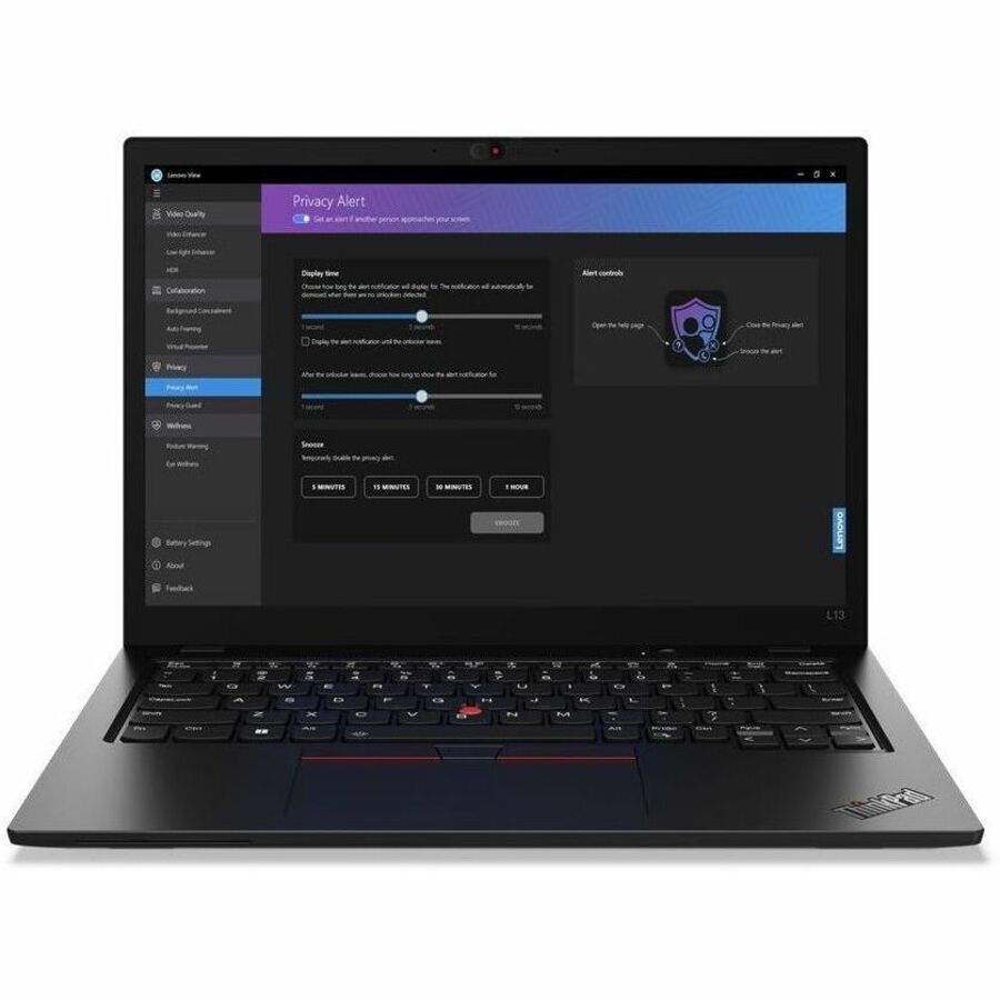 Lenovo ThinkPad L13 Gen 5 21LB000LUS 13.3" Notebook - WUXGA - Intel Core Ultra 5 135U - vPro Technology - 16 GB - 256 GB SSD - English Keyboard - Black