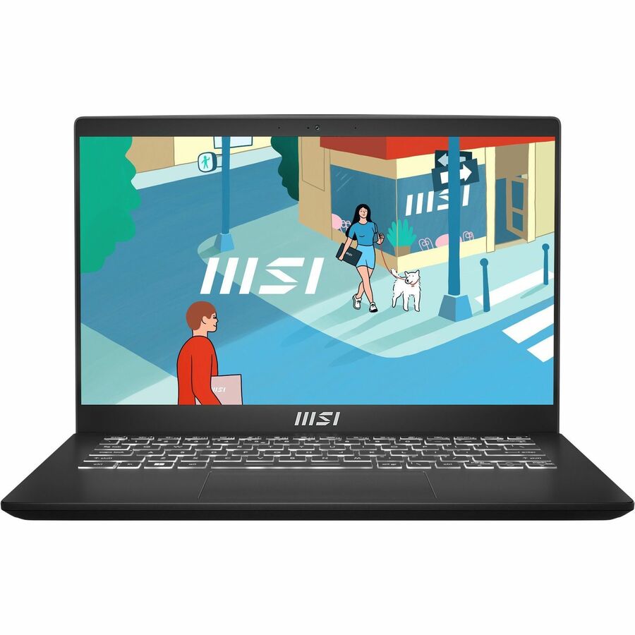 MSI Modern 14 inch Ultrabook Laptop AMD Ryzen 7-7730U 16GB 512GB W11P