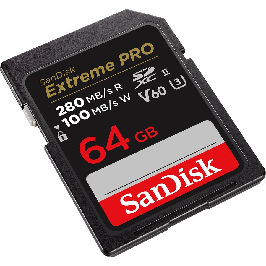 SanDisk Extreme PRO 64 GB UHS-II V60 SDXC - 1