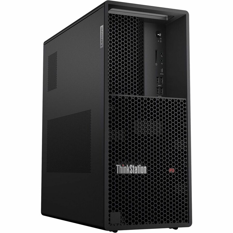 Lenovo ThinkStation P3 30GS00E0US Workstation - 1 Core i5 14th Gen i5-14600K - vPro Technology - 32 GB - 1 TB SSD - Tower