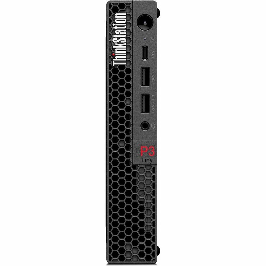Lenovo ThinkStation P3 30H00078US Workstation - 1 Core i5 14th Gen i5-14500 - vPro Technology - 32 GB - 1 TB SSD - Tiny - Black