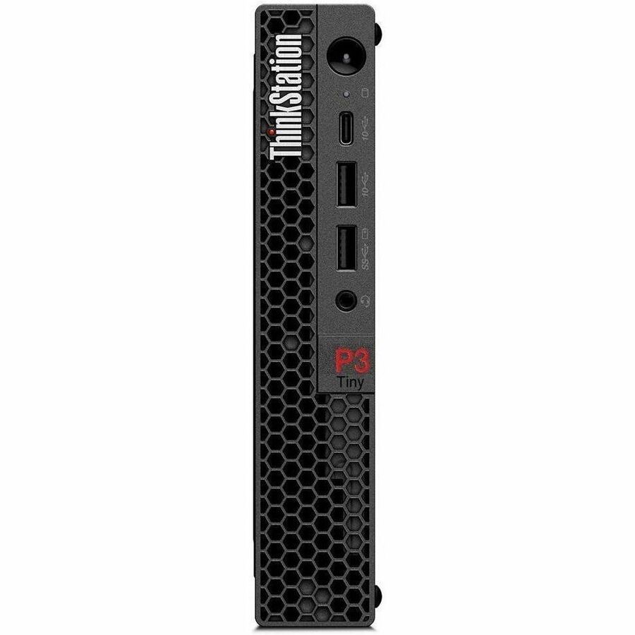 Lenovo ThinkStation P3 30H00075US Workstation - 1 Core i5 14th Gen i5-14500 - vPro Technology - 64 GB - 2 TB SSD - Tiny - Black