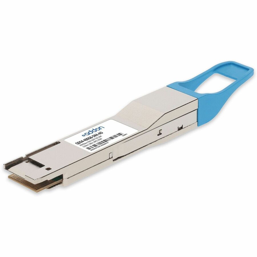 AddOn MSA and TAA 400GBase-DR4 QSFP-DD Transceiver (SMF, 1310nm, 500m, MPO, DOM, CMIS 4.0)