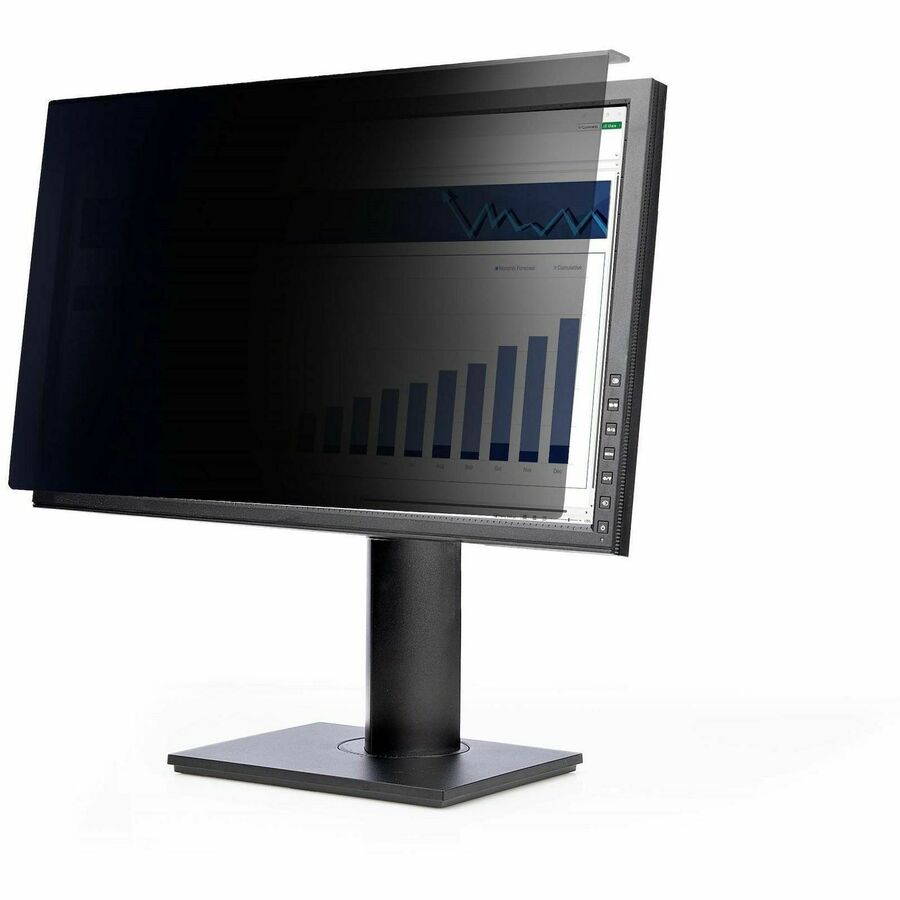 StarTech 24-inch 16:10 Computer Monitor Privacy Screen, Hanging Acrylic Filter, Monitor Protector/Shield, +/- 30 Deg., Glossy, TAA