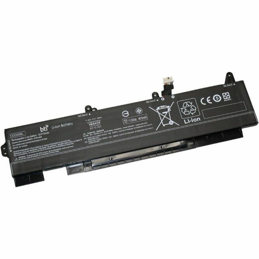 BTI L77991-002-BTI 11.55V 56WHR LI-ION BATTERY 28Y92UC, L77991-002, HSTNN-DB90, L77991-005, L77622-2C1, L77622-2C2 ELITEBOOK 850 G7, ELITEBOOK 850 G8, ELITEBOOK 855 G7, ZBOOK FIREFLY 15 G8