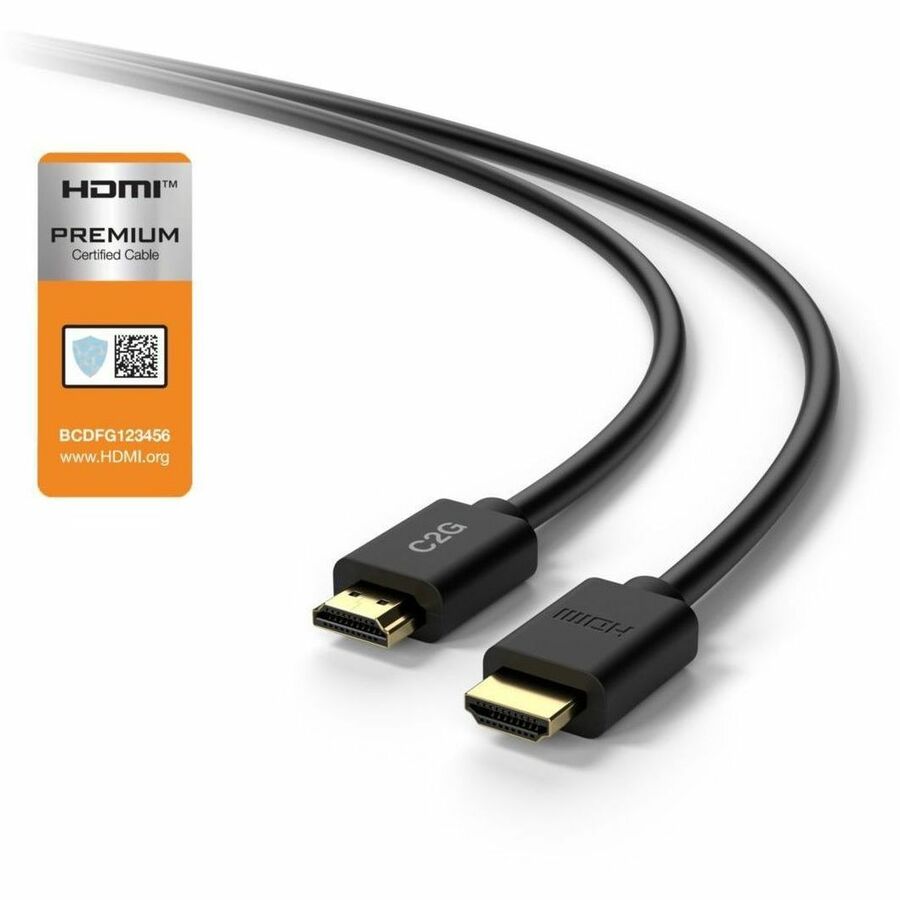 C2G 10ft (3m) Plus Series TAA-Compliant High Speed HDMI® Cable with Ethernet - 4K 60Hz