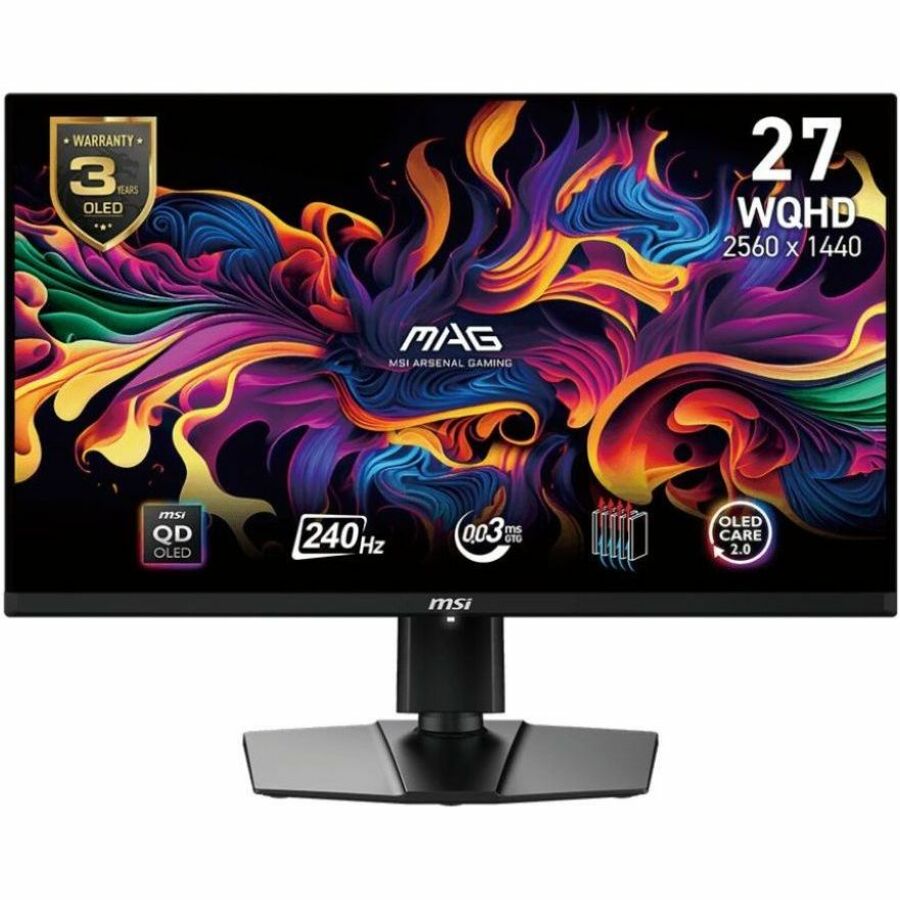 MSI MAG 271QPX QD-OLED E2 Gaming Monitor - Thumbnail 2