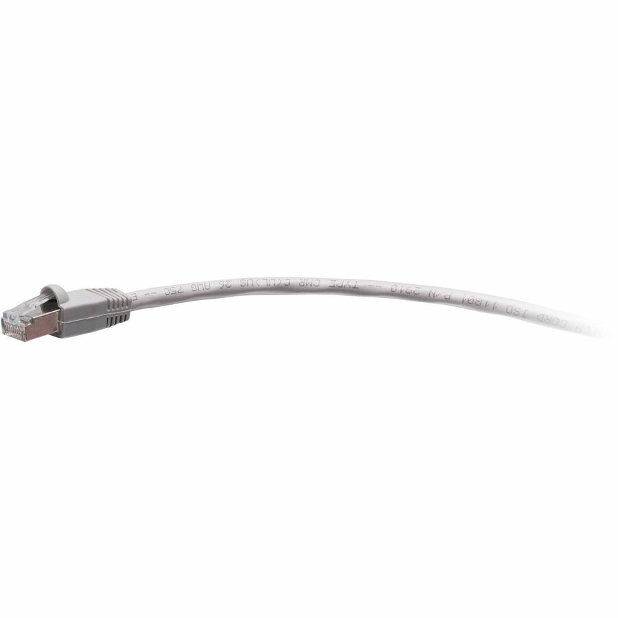 C2G 7ft Cat5e Snagless Shielded Ethernet Cable - TAA Compliant F-Series Gray - Patch cable - RJ-45 (M) to RJ-45 (M)