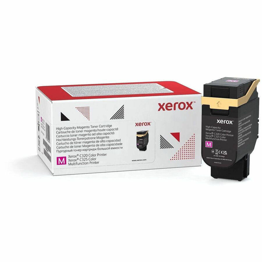 Xerox Genuine Xerox® C320 Color Printer, C325 Color Multifunction Printer Magenta High capacity Toner Cartridge (5500 Pages) - 006R04829