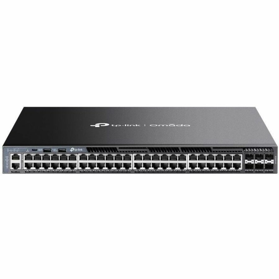 Omada 48-Port Gigabit Stackable L3 Managed Switch with 6 10G Slots