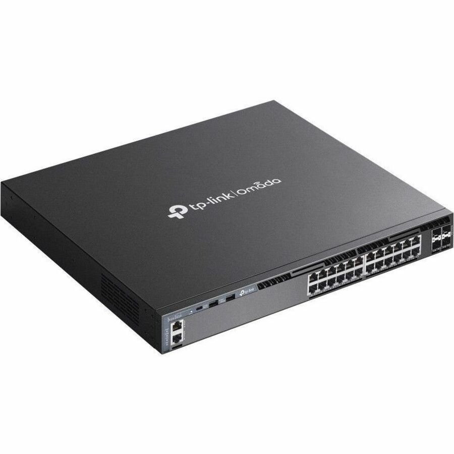 Omada 24-Port Gigabit Stackable L3 Managed Switch with 4 10G Slots