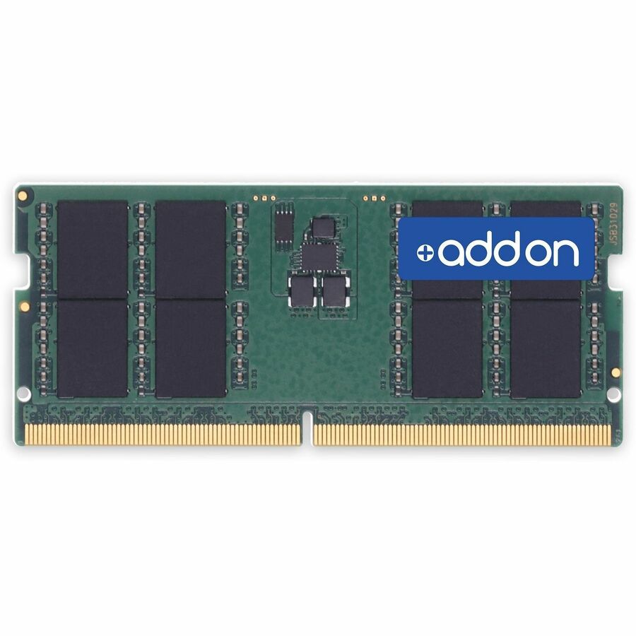 AddOn Dell® AB949334 Compatible 16GB DDR5-4800MHz Unbuffered Single Rank x8 1.1V 262-pin CL40 SODIMM