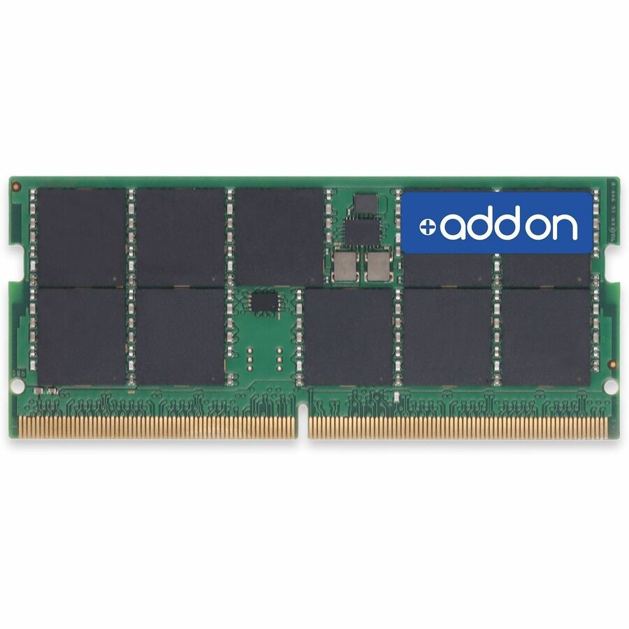 AddOn Dell® AC258276 Compatible 32GB DDR5-4800MHz Unbuffered ECC Dual Rank x8 1.1V 262-pin CL40 SODIMM