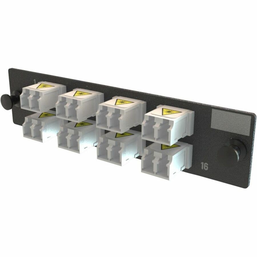 Ortronics Q-Series Keyed OFP Adapter Panel 16 Fibers, White