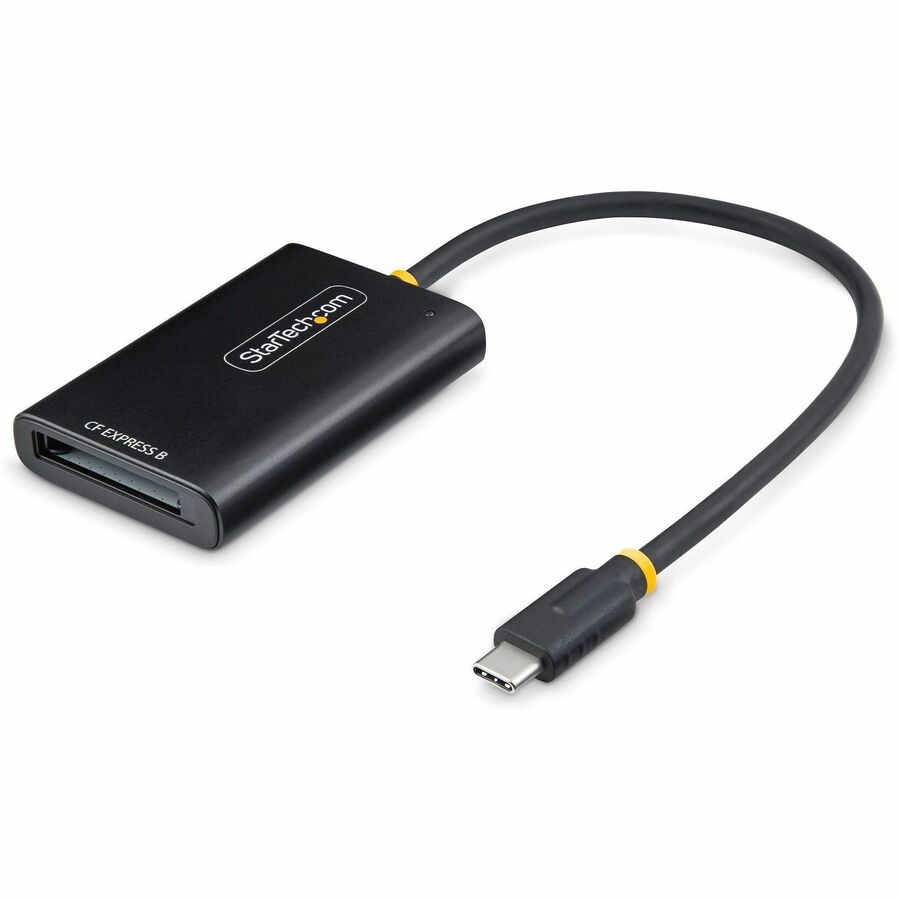 StarTech USB-C CFexpress Type B Card Reader, Portable USB 3.2 (10Gbps) Memory Card Reader, USB Type-C to CF Express 2.0 Adapter