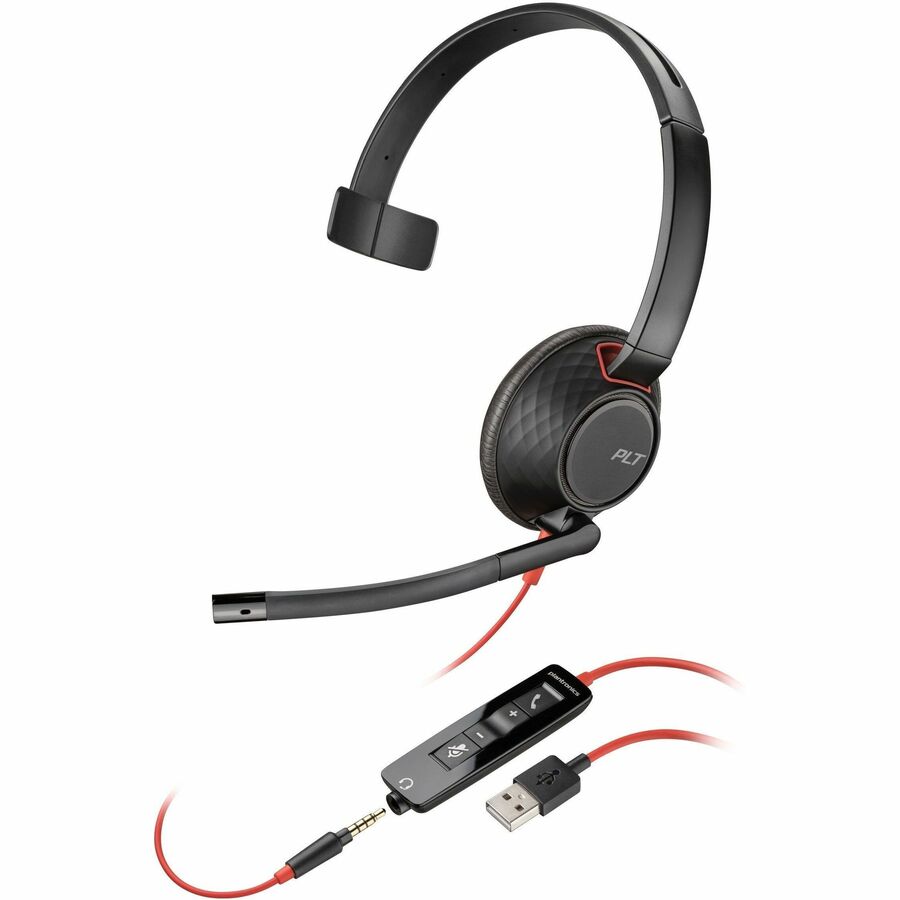 HPI SOURCING - NEW Blackwire 5210 Monaural USB-A Headset