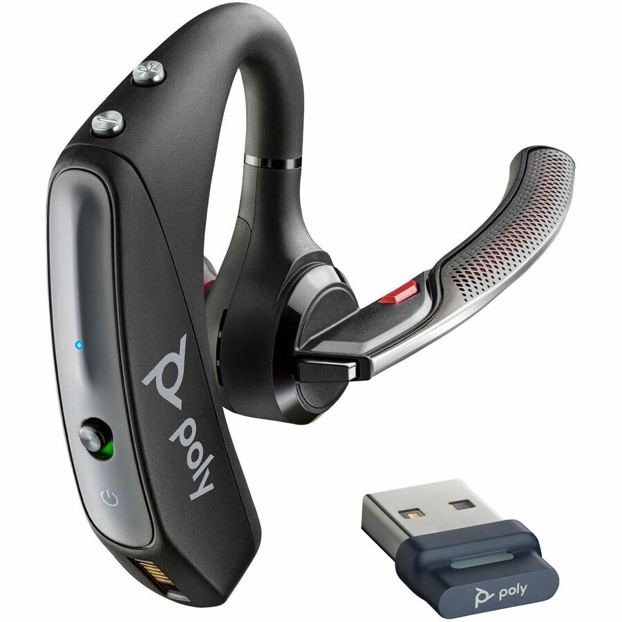 HPI SOURCING - NEW Voyager 5200 USB-A Bluetooth Headset + BT700 Dongle