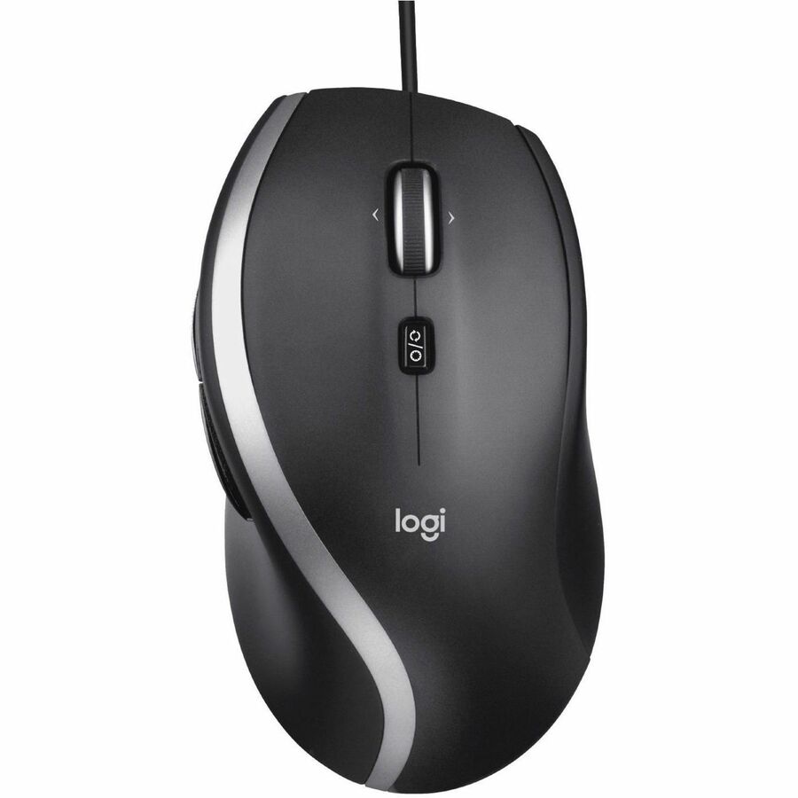 Logitech M500s Advanced Corded Mouse with Advanced Hyper-fast Scrolling & Tilt, Customizable Buttons, Graphite