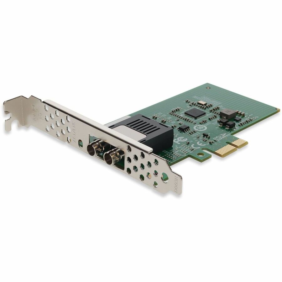 AddOn Allied Telesis AT-2911SX/ST Comparable 1000Mbs ST Single Port 550m MMF PCIe 2.0 x1 Network Interface Card based on Intel 82574 Chipset