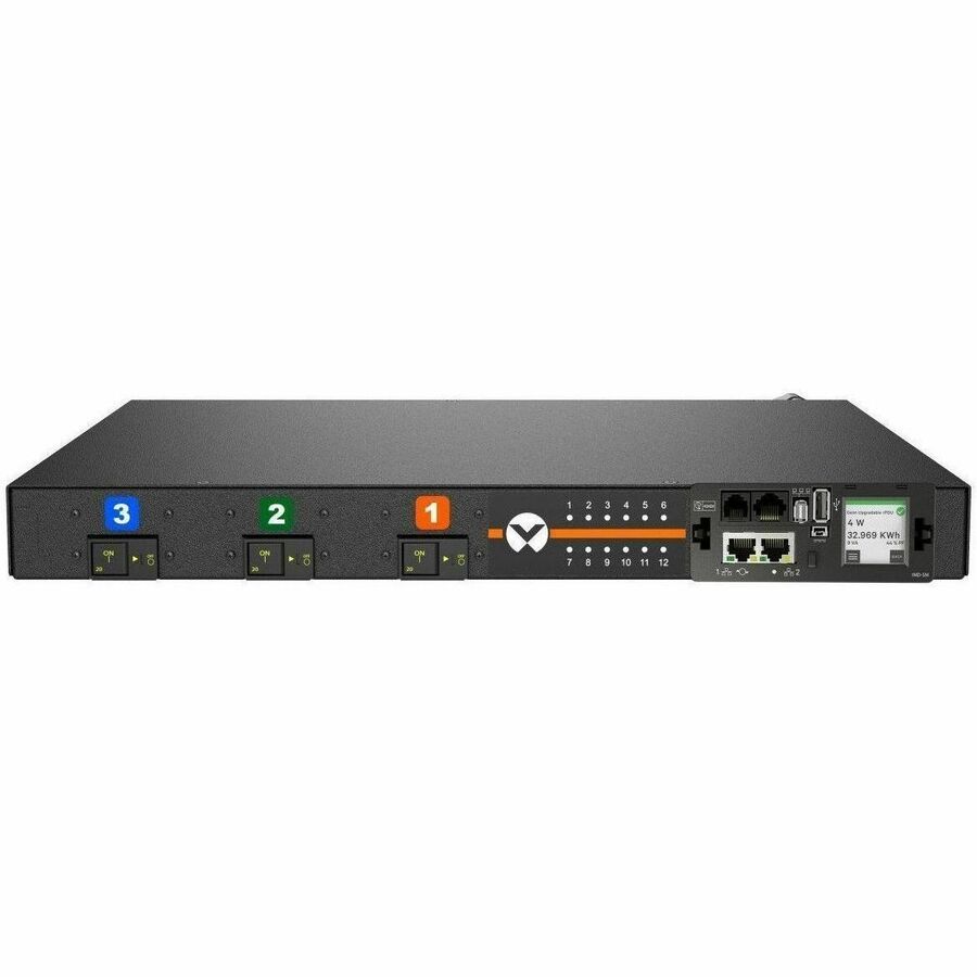 Vertiv Geist rPDU MNU5M1R6-12CF18-3TL21A0H10-S 12-Outlets PDU